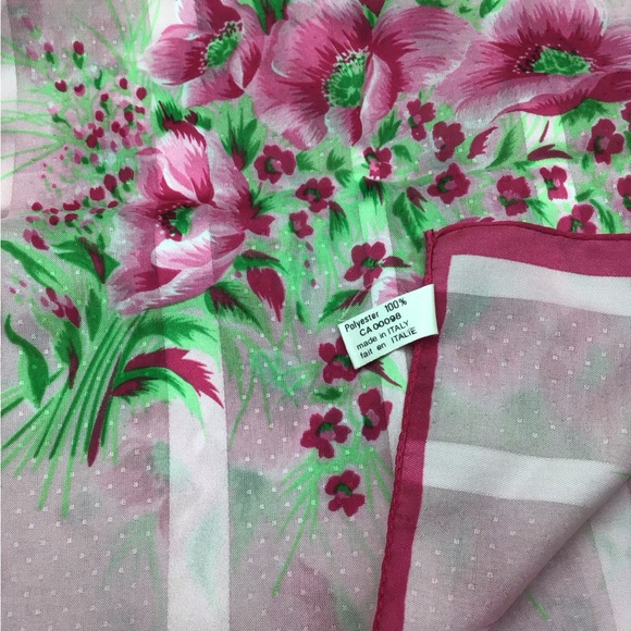 Vintage Ladies Scarves. Made in Italy - Picture 3 of 5